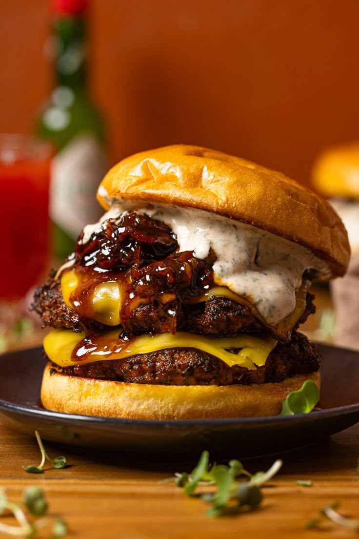 BBQ Bacon Beast Burger